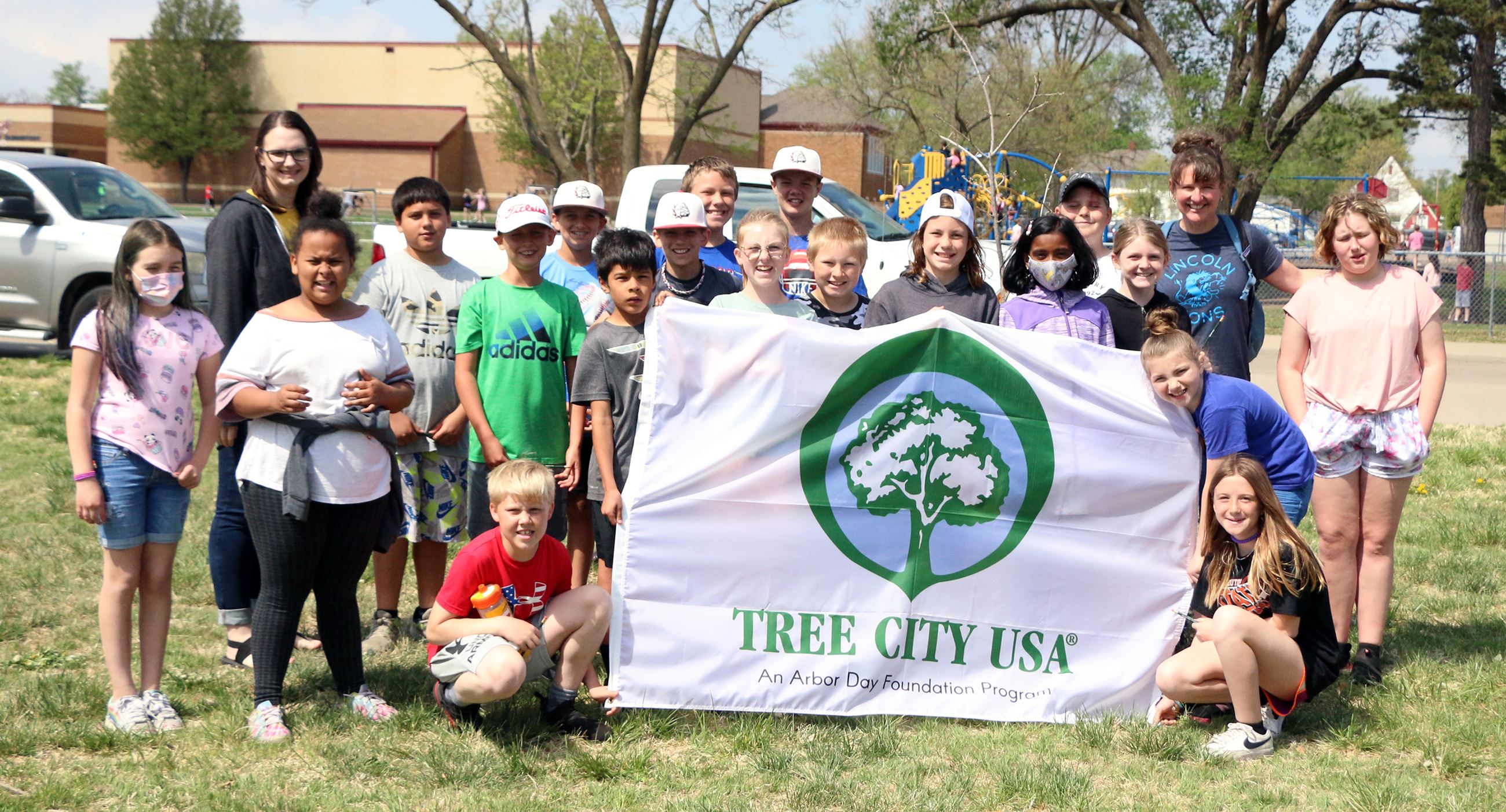 Tree City USA class from previous years 