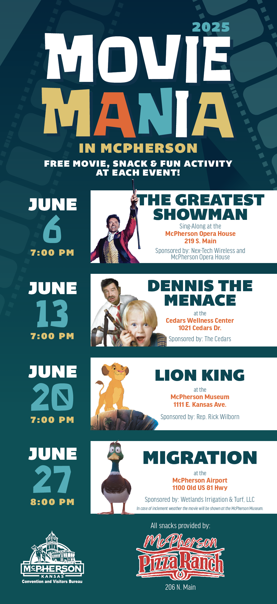 Summer movie series 2025