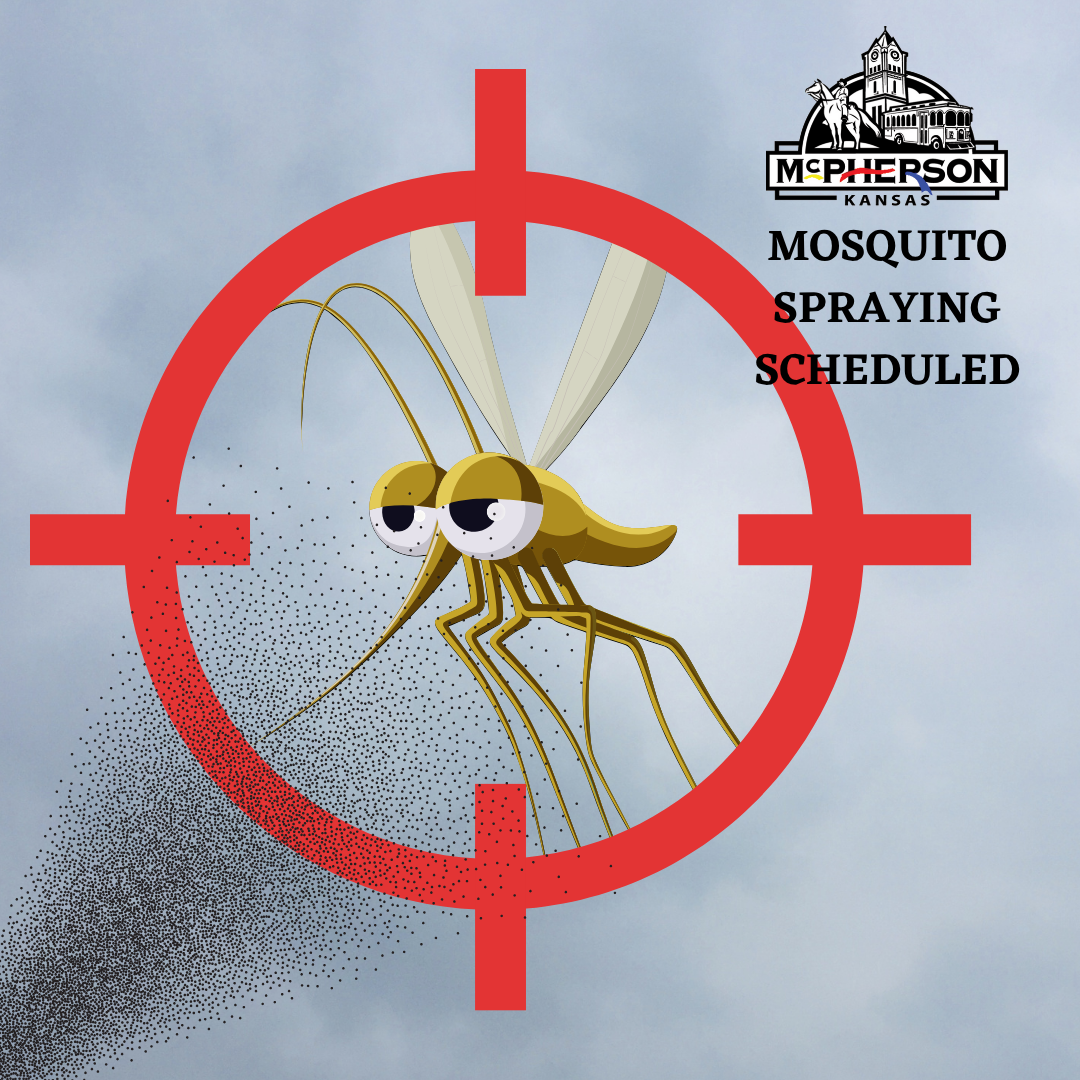 Mosquito spraying scheduled