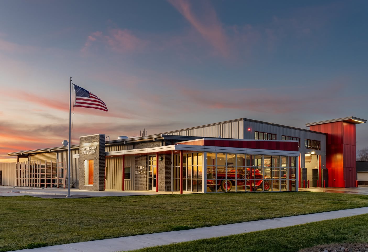 Photo of McPherson Fire Department Station 2